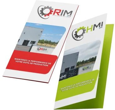 Plaquette commerciale 2-MI Créations graphiques : paquette commerciale de 2-MI